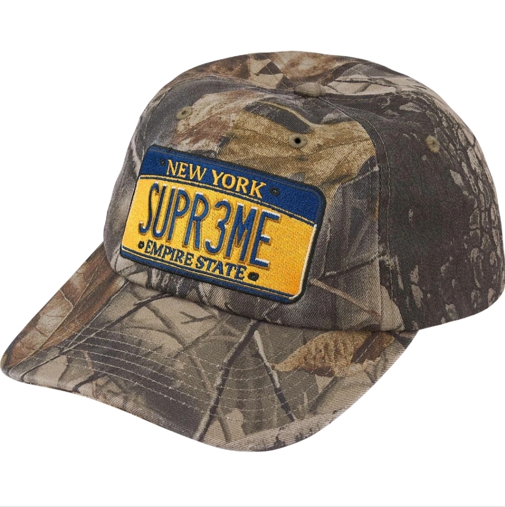 Supreme license plate Cap
